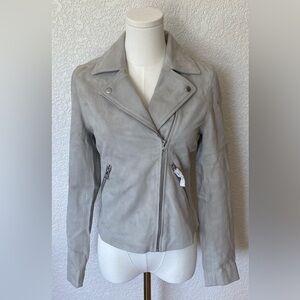 Quince goat leather Moro jacket size XS in “sand” (light beige)